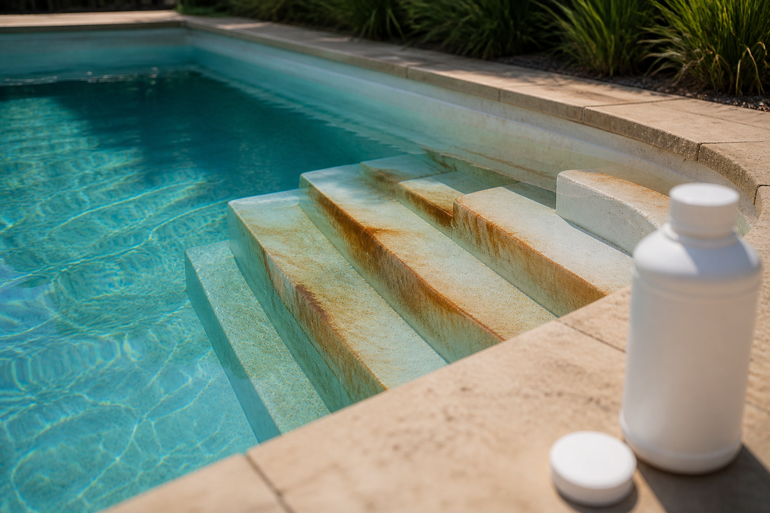 Iron and Metal Stains in Your Pool: Causes, Treatment, and Prevention